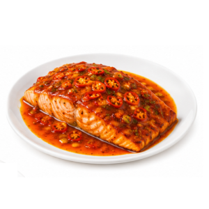 Filete Salmón A la Diabla